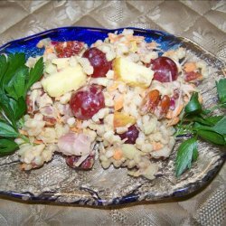 Nuts! Fruity Barley Salad