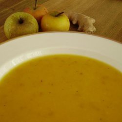 Ginger-Scented Apple Squash Soup