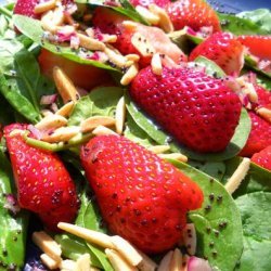 Strawberry Spinach Salad W/Poppy Seed Dressing