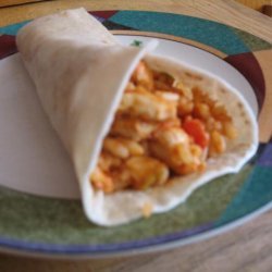 Nacho Chicken and Rice Wraps (4 Ww Points)