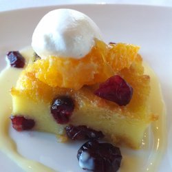 Cranberry Orange Bread Pudding