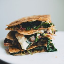 Cheese and Mushroom Quesadillas