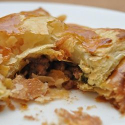 Beef Empanadas With Black Bean Dipping Sauce