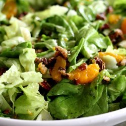 Mandarin Orange Salad with Pecans