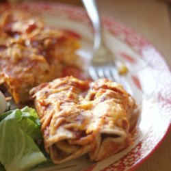 Low Fat Chicken Enchiladas