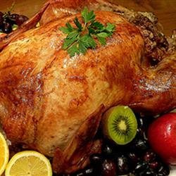 Roast Turkey With Tasty Chestnut Stuffing