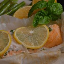 Parchment Baked Salmon