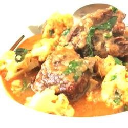 Short Rib and Cauliflower Curry