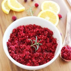 Easy Cranberry Orange Relish