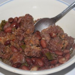 Pressure Cooker Red Beans and Sausage