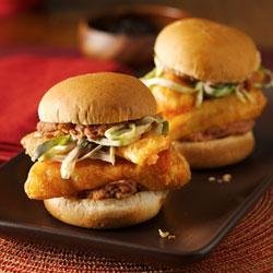 Fish Taco Torta Sliders