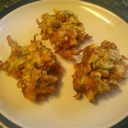 Curried Zucchini Corn Fritters