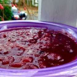 Cranberry Ginger Chutney