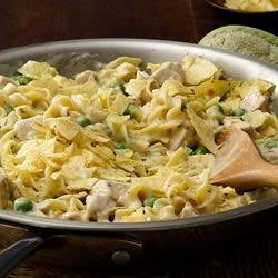 Easy Turkey and Noodles Skillet