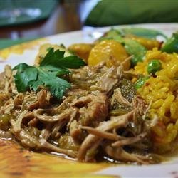 Slow Cooker Guisado Verde