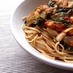 Penne Pasta with Cannellini Beans and Escarole