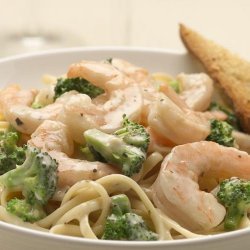 Seafood Scampi Linguine