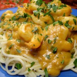 Curried Shrimp in Peanut Sauce