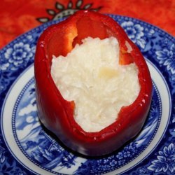 Mom's Stuffed Bell Peppers (No Meat)