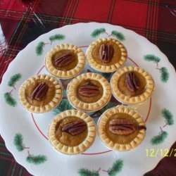 Petite Pumpkin Toffee Tarts