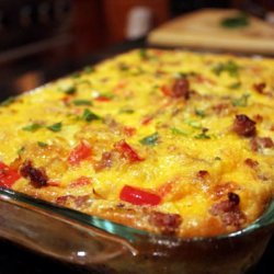 Yellow Squash Cornbread Stuffing Casserole