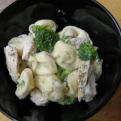 Weight Watchers Tortellini With Alfredo Sauce - Points = 6