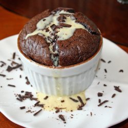 Vanilla Souffles With Vanilla Creme Sauce