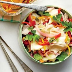 Cabbage & Pepper Slaw