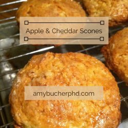 Apple-Cheddar Scones