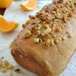 Orange Walnut Bread