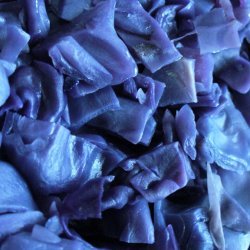 Steamed Purple Cabbage