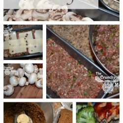 Mushroom Swiss Meatloaf