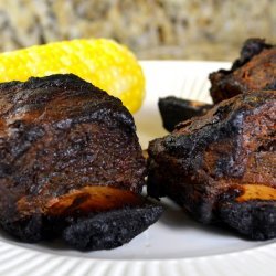 Mustard-Glazed Rib Roast