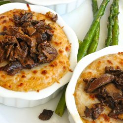 Polenta With Mushrooms and Fontina