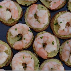 Shrimp Curry Canapés