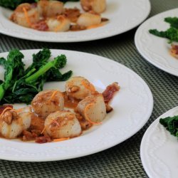 Scallops With Hazelnut Browned Butter