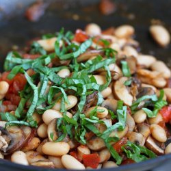 Mushroom, Tomato, and Basil Ragout