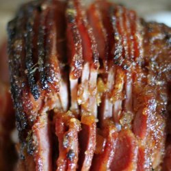 Peach Glazed Ham