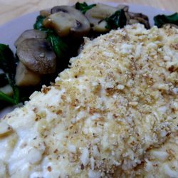 Baked Almond Mushroom Chicken