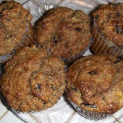 Banana, Bran and Prune Muffins