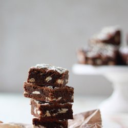 Gingerbread Blondies W/White-Chocolate Chips