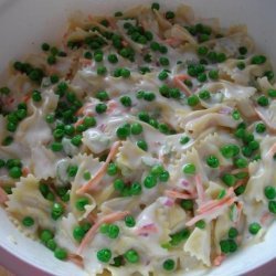 Sweet Pea-Bow Tie Pasta Salad