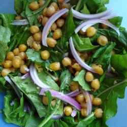 Warm Chickpea Salad