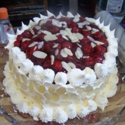 Red Velvet Cherry Cake