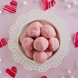 Rose Water Shortbread Cookies