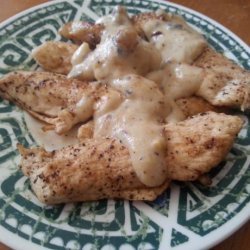 Chicken Scaloppine With Hazelnut Cream Sauce