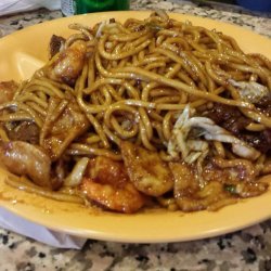 Beef and Shrimp Lo Mein