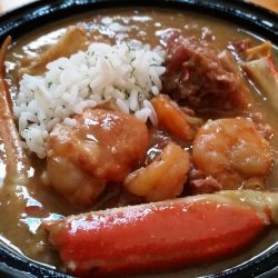 Sausage, Chicken, & Crab Gumbo