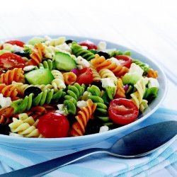 Feta and Vegetable Rotini Salad