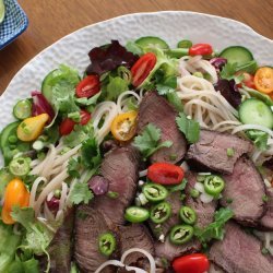 Thai Beef and Noodle Salad